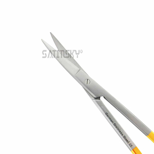 Castroviejo Corneal-Tijera Titanio Inoxidable Micro Resorte Castroviejo Tijera 7 "para Orejas Ojos Nariz Garganta Cirugía Quirúrgica - Product Image 5