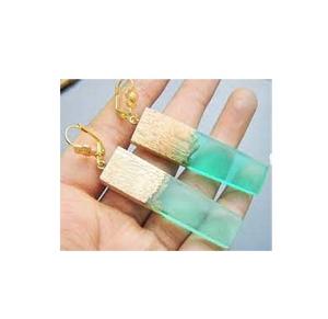 Pendientes de Resina Epoxi al por Mayor del Mejor Fabricante, Diseño Popular de Lujo para Fiestas, Joyería de Moda, Pendientes de Resina, Nuevo Diseño - Product Image 4