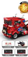 Juguetes Educativos Intercambiables Transfronterizos, Ladrillos DIY, Juguetes para Niños, Programación, Coche Eléctrico de Resina, Modelo de Simulación R/C