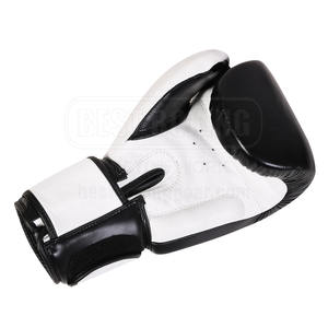 ถุงมือชกมวยหนังพียูถุงมือชกมวยสำหรับมืออาชีพออกแบบโลโก้ได้ตามต้องการ - Product Image 6