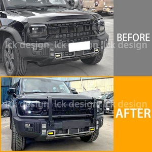 Nouvelle barre de protection avant en acier de haute qualité style routier Jetour <span class=keywords><strong>T2</strong></span> Traveller, système anti-collision, apprêt noir, sans modifications - Product Image 5