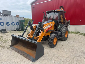 Chargeuse-pelleteuse d'occasion 2023 580N EP avec moteur FPT, moteur diesel, charge nominale de 9 tonnes, faible nombre d'heures de fonctionnement, pompe de boîte de vitesses - Product Image 2