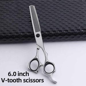 Ensemble de ciseaux de salon de coiffure en acier inoxydable Ciseaux de coiffeur Ciseaux de cheveux professionnels - Product Image 4