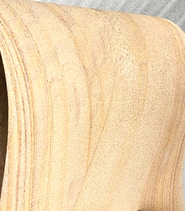 Chapa de piedra de arena de superficie Natural de bloque de pizarra flexible fino para decoración de interiores de oficina Proveedor de chapa de piedra de nueva apariencia en India - Product Image 4