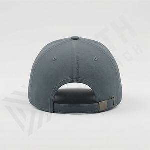 Street Style Sporty Adjustable 6-Panel Baseball Caps Custom Embroidery Logo Canvas High Quality Unisex Wholesale Premium Common - Product Image 2