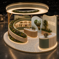Stand d'exposition personnalisé pour l'horticulture florale