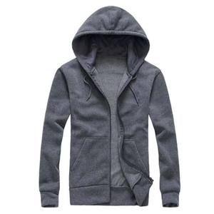 Nouveau style tendance, sweat-shirts à capuche pour hommes, vêtements de rue, vente, 100% coton, molleton, broderie, uni, teinture bleue - Product Image 4