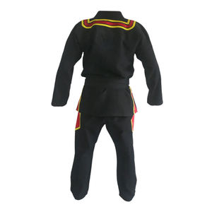 Conjunto de Kimono de Jiu Jitsu Personalizado de Poliéster/Algodón al por Mayor, Tejido de Perlas de 460 g/m², Transpirable, Sostenible, de Secado Rápido para Entrenamiento y Competición - Product Image 4
