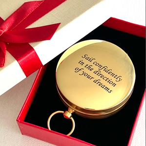 Brújula de Alta Calidad, Regalo para Capitán o Navegante, Brújula Portátil para Camping, Regalo de Aniversario - Product Image 1