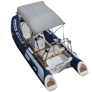 <span class=keywords><strong>Bateau</strong></span> pneumatique rigide en fibre <span class=keywords><strong>de</strong></span> verre ZHENBO RIB-480C <span class=keywords><strong>de</strong></span> 16 pieds avec moteur, homologué CE, capacité <span class=keywords><strong>de</strong></span> 8 personnes, RIB 480 - Product Image 4