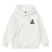 Felpe con Cappuccio da Uomo Stile Street in Poliestere/Cotone Termico Lavorato a Maglia con Logo Personalizzato Stampato a Trasferimento Termico 220g