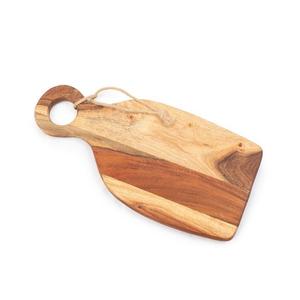 Tabla de cortar de bambú duradera, diseñada para cortar de forma equilibrada y para las tareas de cocina diarias. - Product Image 6