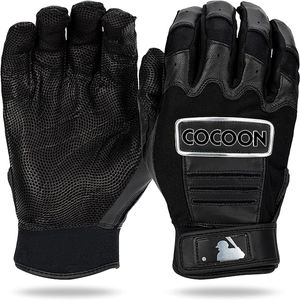 Guantes de Bateo de Béisbol Profesionales con Logotipo Personalizado OEM, Directo de Fábrica, Guantes de Bateo de Béisbol de Cuero Sintético/Cuero Vacuno de Alta Adherencia 2026 - Product Image 4