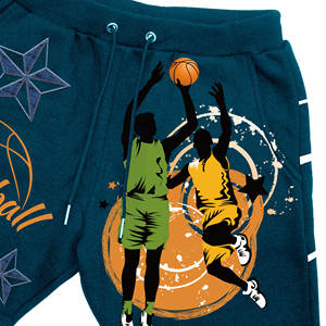 2026 Men's Polyester Hip Hop Casual Summer High Street Eco-Friendly Waterproof Windproof Jogging Shorts <b>Elastic</b> <b>Waistband</b> Two - Product Image 4