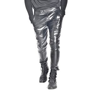 Pantalon en cuir respirant de qualité supérieure 2025 prix de gros pantalon en cuir avec logo personnalisé pour hommes fabriqué en usine - Product Image 1