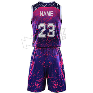 Camiseta de baloncesto para hombre, uniforme de secado rápido, sublimación, BSCI, poliéster, ropa deportiva, ropa para hombre, uniformes de camiseta de baloncesto de Color - Product Image 2