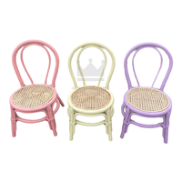 12 Ensemble de chaises pour enfants en rotin Over the Rainbow
