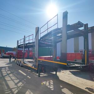 Semi-remorque à plateau de 40 tonnes à 3 essieux d'<span class=keywords><strong>occasion</strong></span> pour machines agricoles - Product Image 3