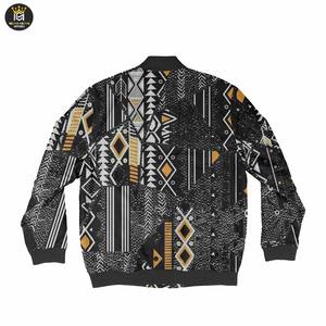Top Trending OEM Diseño Venta caliente Chaquetas de alta calidad Logotipo personalizado patchwork Hombres Stand Collar chaqueta para hombres - Product Image 6
