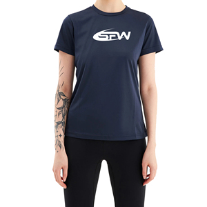 เสื้อยืดผู้หญิงแฟชั่น ทรงหลวม ไหล่ตก ทรงปกติ สวมใส่สบาย แขนสั้น ผ้าแคนวาส 100% คอตตอน ระบายอากาศได้ดี ไม่หดตัว เสื้อยืดฤดูร้อน - Product Image 1