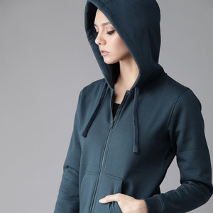 Sudaderas con capucha y sudaderas para mujer OEM algodón manga larga suave cómodo Casual pulóver moda Top Premium fabricante a granel - Product Image 1