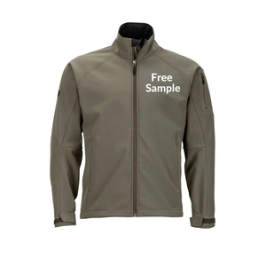 High Street Veste coupe-vent imperméable à coquille souple pour hommes, vente en gros OEM personnalisée, randonnée en plein air, pêche, haute teinte unie - Product Image 4