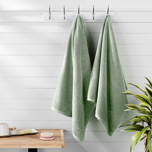 Vente en gros Serviette de bain unisexe avec logo personnalisé 100% coton grande longueur Design personnalisé pour usage personnel Prix - Product Image 3