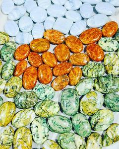 Venta al por mayor Lote Cristal Palmstone Venta al por mayor Curación Piedras preciosas Cristal Palmstone Cristal semiprecioso Preocupación Piedra Meditación Chakr - Product Image 1