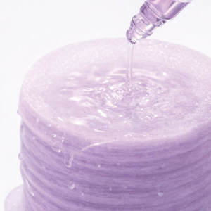 Tampon de toner hydratant anti-âge au collagène peptidique organique Zero Pore Care de marque privée OEM pour masque facial - Product Image 4