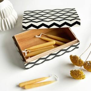 Hot Selling Custom Resin Inlay Jewelry <b>Boxes</b> New Design Handmade Logo Packing for Bracelets Perfumes Other Gifts for Craft - Product Image 5