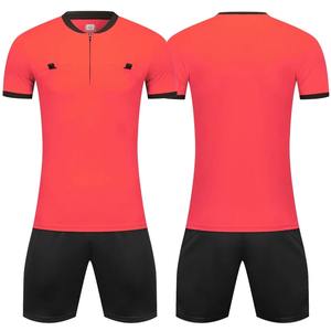 Nuevo uniforme de árbitro de fútbol para hombre, ropa de árbitro de fútbol con cuello vuelto, camisa de juez de manga corta, pantalones cortos con tres bolsillos - Product Image 2