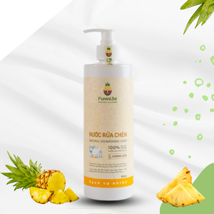 น้ำยาล้างจานกลิ่นสับปะรดออร์แกนิกที่ผ่านการรับรองมาตรฐาน ISO HACCP เป็นมิตรกับสิ่งแวดล้อมครัวเรือนทำความสะอาดครัวธรรมชาติ - Product Image 6