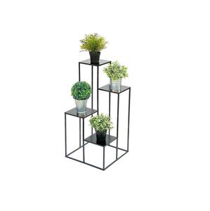 Support de jardinière en métal martelé en aluminium et laiton avec revêtement en poudre Décoration de la maison Pots de fleurs et artisanat en métal - Product Image 3