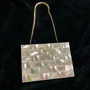 Bolso de mano de resina elegante hecho a mano para mujer elegante bolso de noche - Product Image 5