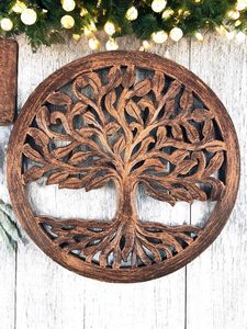 Arredamento artigianale in legno <span class=keywords><strong>albero</strong></span> <span class=keywords><strong>della</strong></span> <span class=keywords><strong>vita</strong></span> arte <span class=keywords><strong>da</strong></span> appendere (rame) - Product Image 2