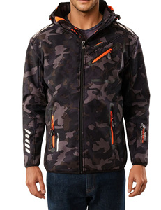 Venta al por mayor Winterwear Poliéster Chaqueta Softshell Para Hombres Premium Outdoorwear Athletic Fit Chaqueta Transpirable A Prueba de Viento - Product Image 6