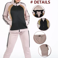 Fournisseur direct d'usine - Survêtement pour femme de qualité supérieure, en molleton 100% coton, avec boutons, motif dentelle, coupe courte