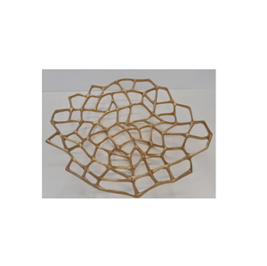 Bol de service en verre en laiton bol de conception décorative de dessus de table pour les restaurants d'hôtel de cuisine à la maison et l'usage fait main - Product Image 6