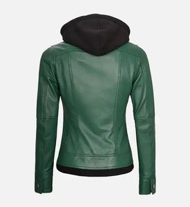 Chaquetas de piel sintética para damas, marca personalizada, suministro de fábrica, servicio OEM, entrega rápida, estilo moderno, disponible a granel - Product Image 6