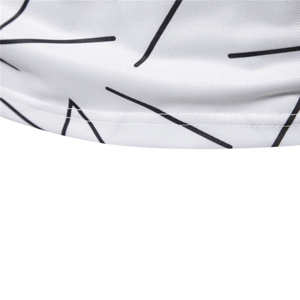 Polo de golf uniforme liso en blanco de algodón o poliéster de alta calidad con logotipo bordado estampado para hombre personalizado - Product Image 6