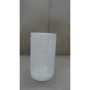 Pillar Vintage Candle Holder with Elegance Designer Cut Out <b>Work</b> Best Tableware Home and Garden Decor Iron Votive Candle <b>Stand</b> - Product Image 4