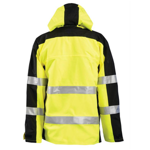 Veste de sécurité Oxford haute visibilité imperméable 300D personnalisée vestes de travail personnalisées avec vêtements de travail de sécurité réfléchissants étanches à l'eau - Product Image 2