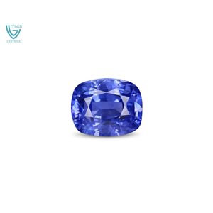 Zafiro Azul de 4.27 Quilates, Gema Natural Facetada de Corte Ovalado, Ónix, Aguamarina, Ópalo, Jade, Gemas en Forma de Pera de 8 mm de Altura - Product Image 1