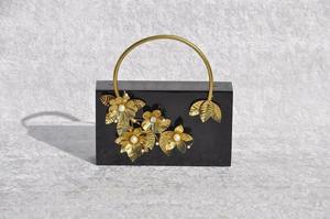 Nueva llegada 2023 Venta caliente nuevo diseñador de moda resina acrílico mujer bolso de mano bolso de noche bolso de mano de resina nupcial - Product Image 5