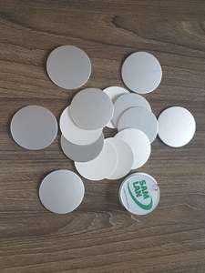 Opercules jetables en mousse PE pour bouteilles alimentaires, couvercles anti-poussière à visser, épaisseur 1,0 mm, découpés en deux parties - Product Image 5