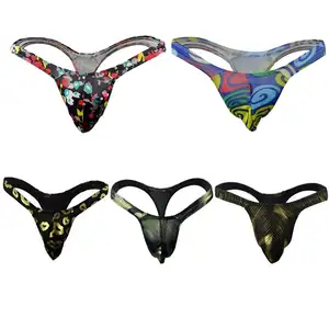 Sexy Men's G-Strings Thong Underwear Low Rise Bikini Briefs Underpants Knickers Lingerie Swimsuit