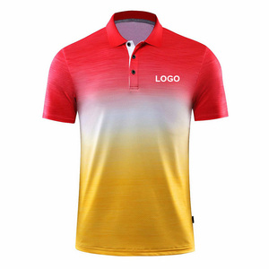 Camiseta de sublimación unisex 100% poliéster cuello en V estilo deportivo 180 gramos patrón sólido Jersey tela diseño único patrón - Product Image 4