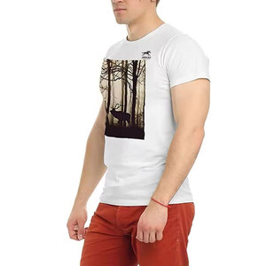 ผู้ผลิตเสื้อยืดผู้ชายผ้าเนื้อนุ่มพิมพ์ลายกราฟิกจากปากีสถาน เสื้อยืดผู้ชายสีพื้นสไตล์สั่งทำพิเศษพิมพ์ลายกราฟิก - Product Image 4