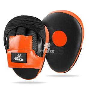 Shock Absorbing Focus Pads for Muay Thai and Kickboxing PU Leather Boxing Mitts with Thick <b>Foam</b> <b>Padding</b> for long sessions. - Product Image 2