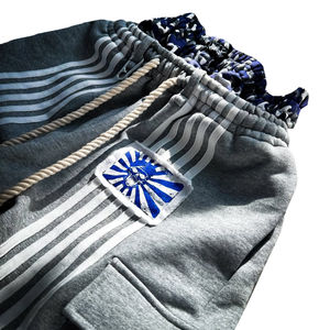 Pantalons de survêtement surdimensionnés personnalisés pour hommes, en coton lourd, lavage à l'acide, double taille, jambes larges, pantalon baggy à jambes droites - Product Image 2